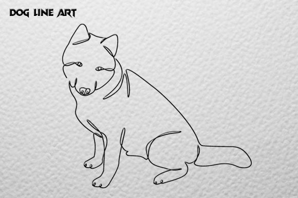 Download Dog Line Art - Premium Bundle