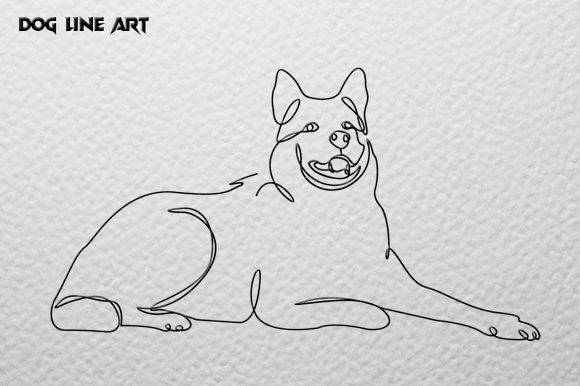 Download Dog Line Art - Premium Bundle